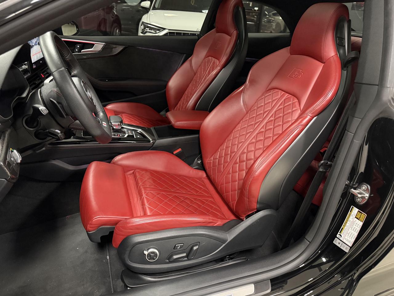 2020 Audi S5 Coupe Technik 3.0 TFSI quattro**BLACK OPTICS**WOW RED IN Photo