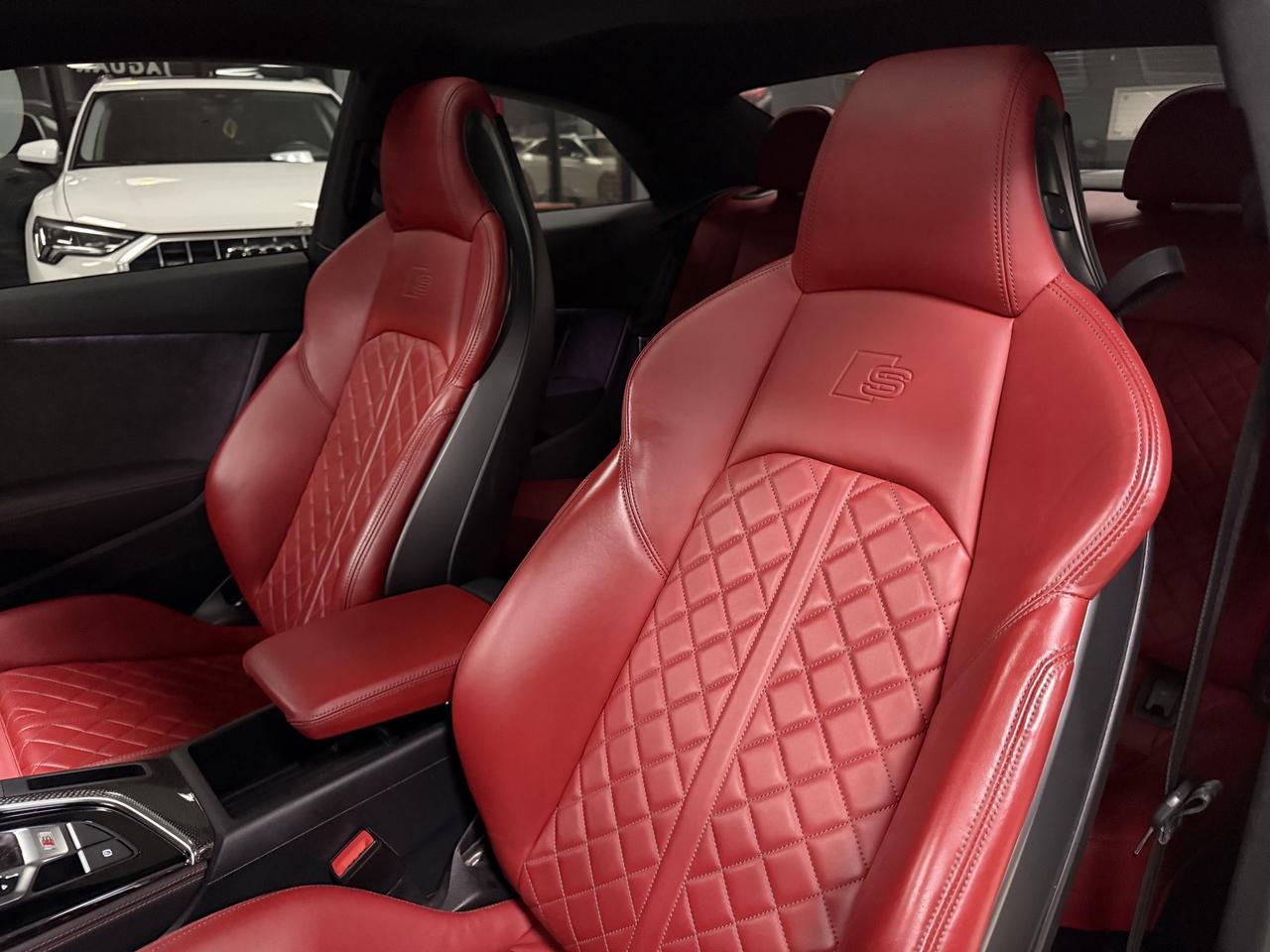 2020 Audi S5 Coupe Technik 3.0 TFSI quattro**BLACK OPTICS**WOW RED IN Photo