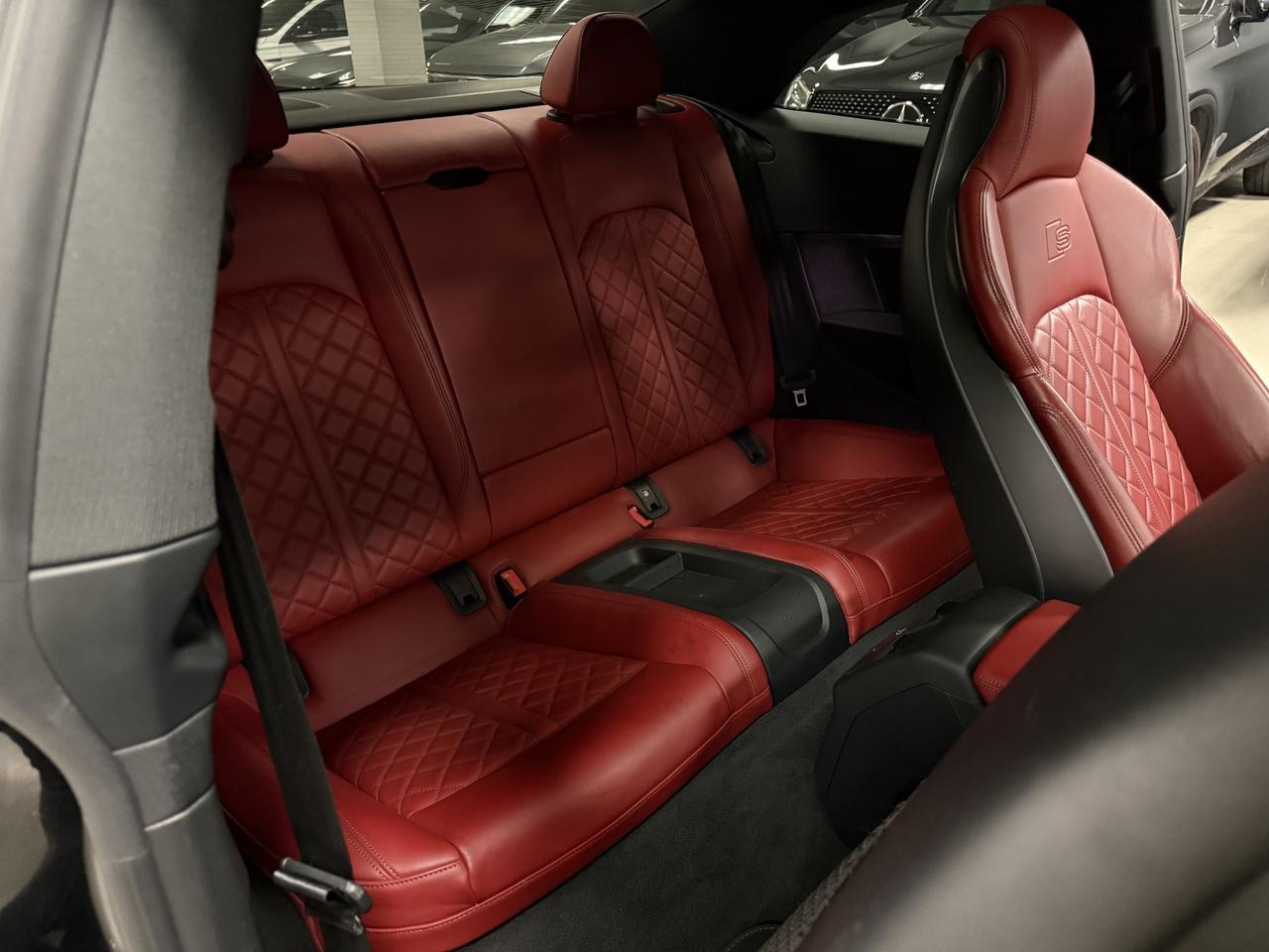 2020 Audi S5 Coupe Technik 3.0 TFSI quattro**BLACK OPTICS**WOW RED IN Photo