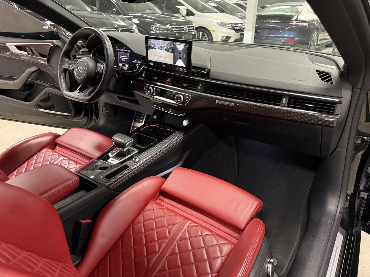 2020 Audi S5 Coupe Technik 3.0 TFSI quattro**BLACK OPTICS**WOW RED IN Photo