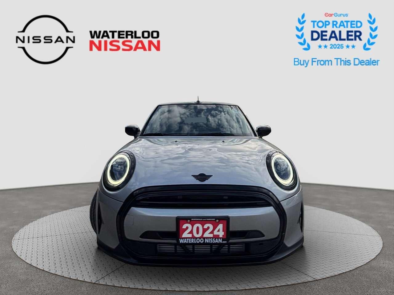 2024 MINI Convertible Cooper 1.5l 3 cyl turbo !!! NO ACCIDENTS !!! LOW KM !!! NAVI   POWER FOLDING MIRRORS   HEATED STEERING WHEEL   FCW   LDW Photo