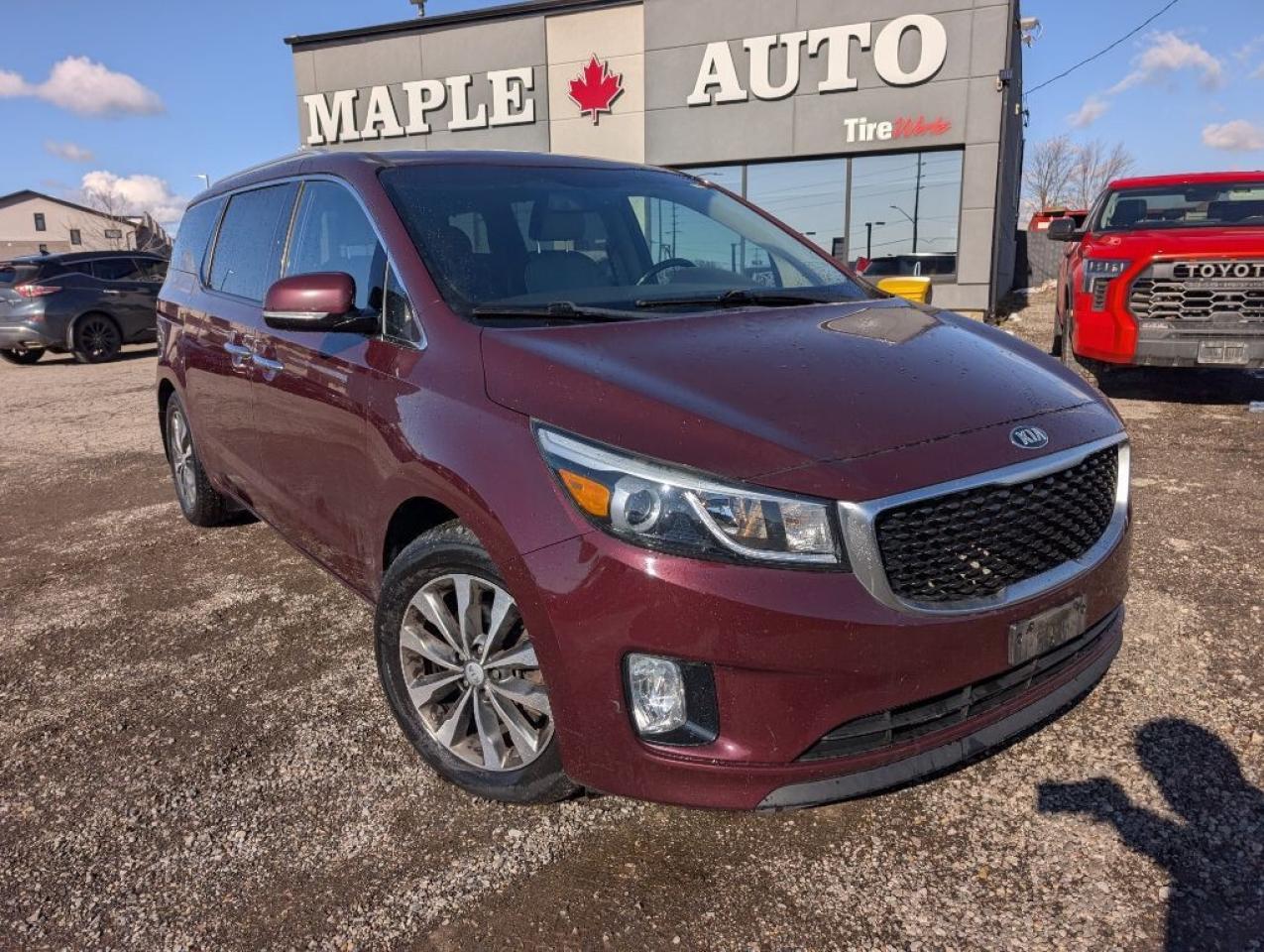 2017 Kia Sedona SX+ LEATHER CAMERA HTD SEATS POWER SLIDING DOORS Photo