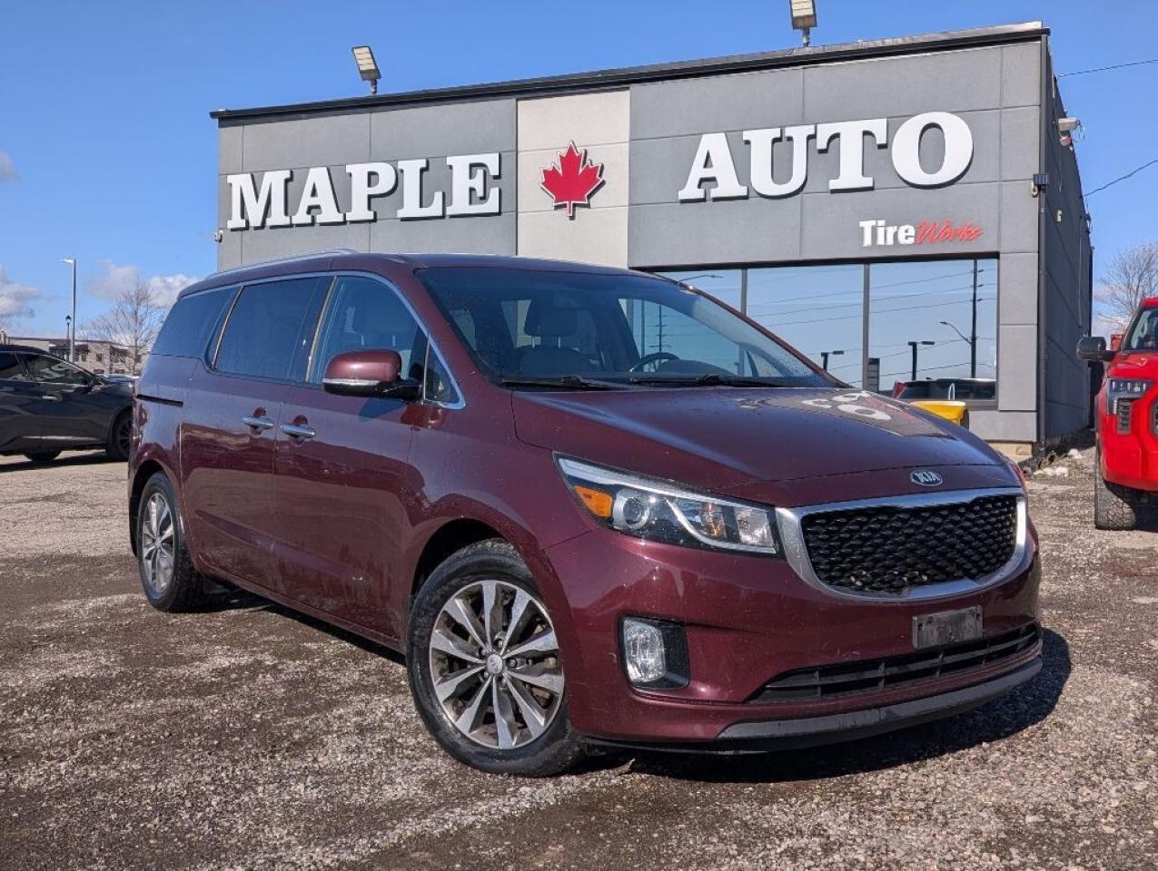 2017 Kia Sedona SX+ LEATHER CAMERA HTD SEATS POWER SLIDING DOORS Photo0