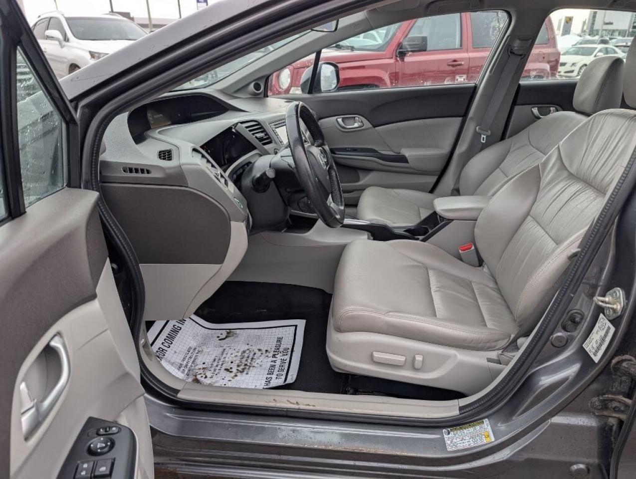 2012 Honda Civic EX-L   LEATHER   SUNROOF   HTD SEATS Photo