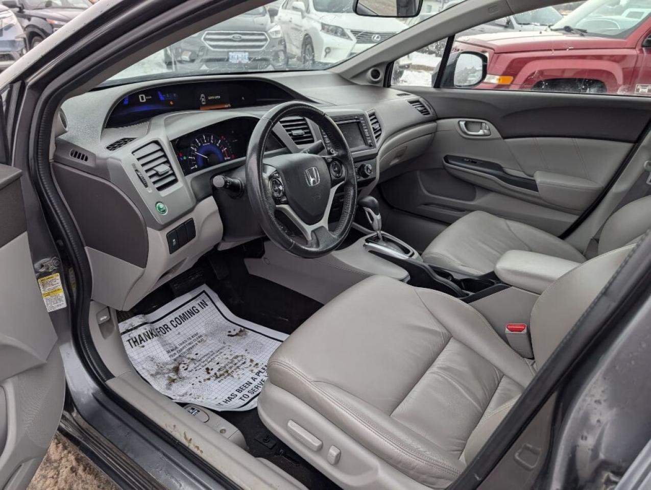 2012 Honda Civic EX-L   LEATHER   SUNROOF   HTD SEATS Photo