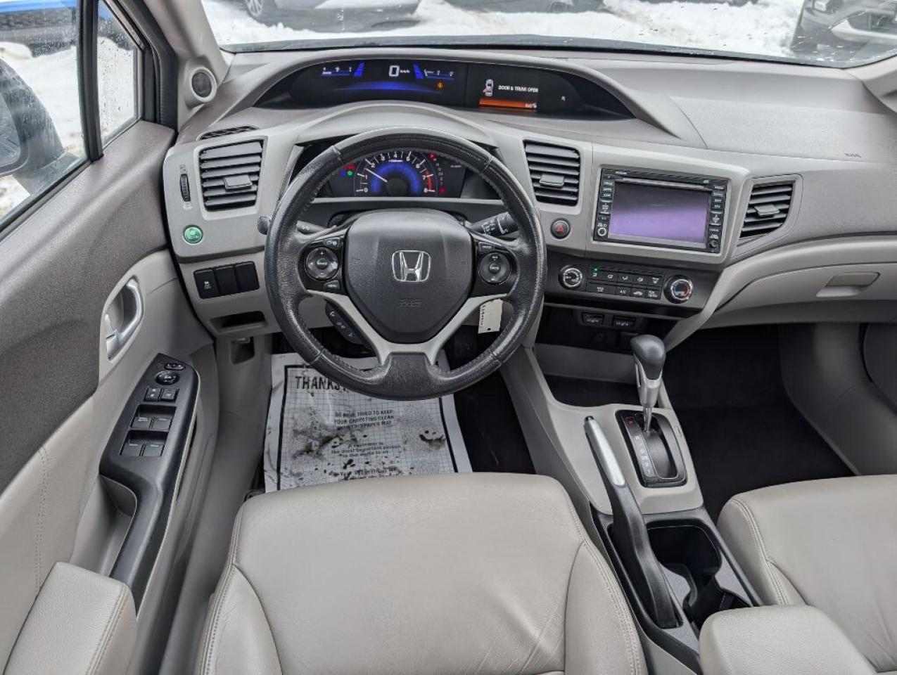 2012 Honda Civic EX-L   LEATHER   SUNROOF   HTD SEATS Photo