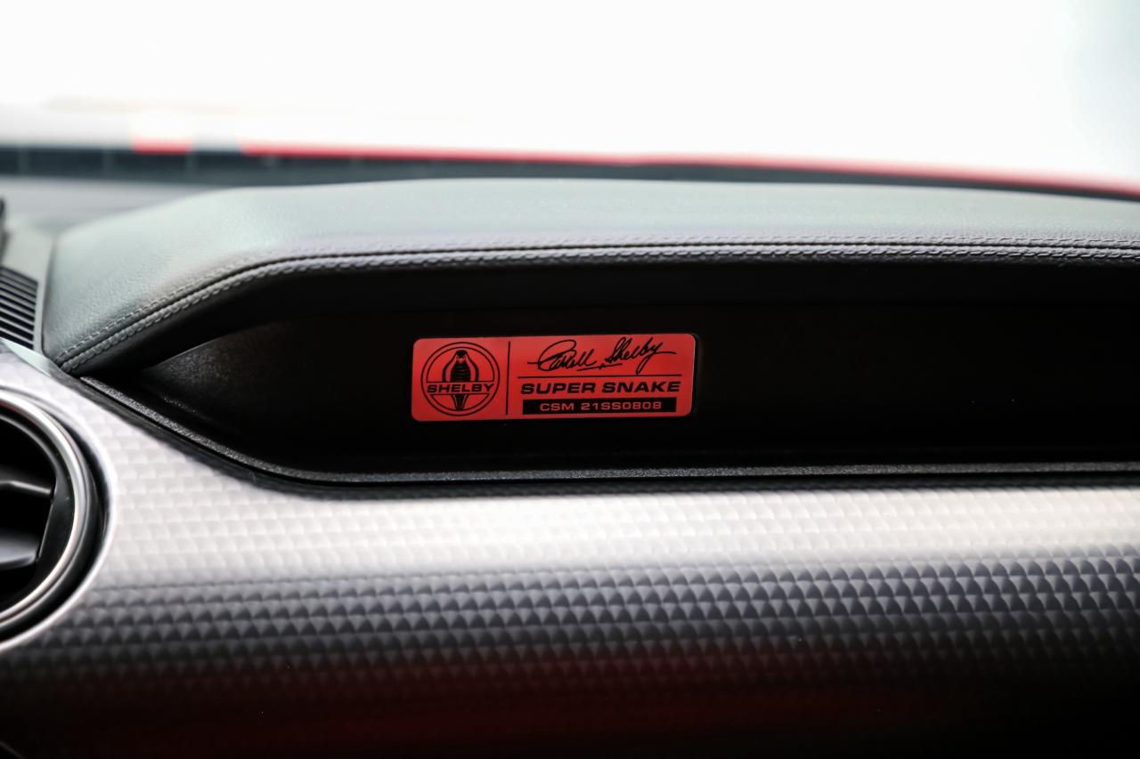 2021 Ford Mustang SHELBY SUPER SNAKE 825HP MANUAL RARE LOWKM NOACDNT Photo