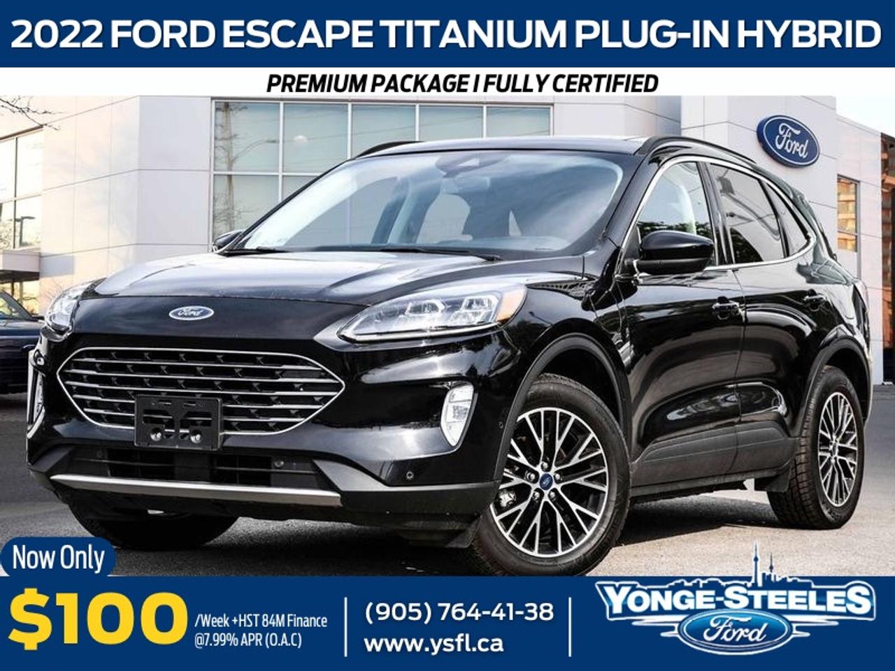 2022 Ford Escape Titanium Plug-In Hybrid 2.5L PREMIUM PKG Photo0