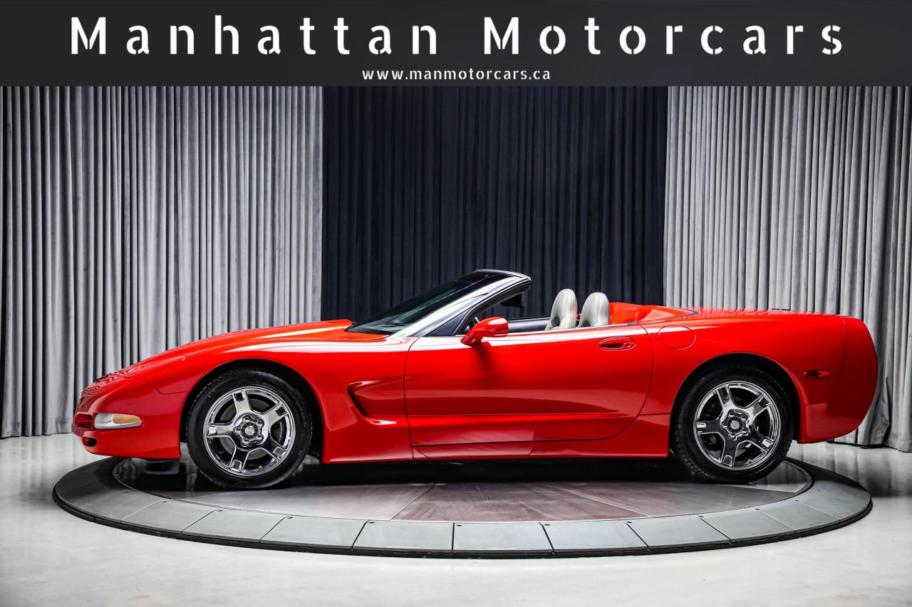 1999 Chevrolet Corvette CONVERTIBLE MANUAL 345HP Z51PKG WHITETOP GREYINT Photo3