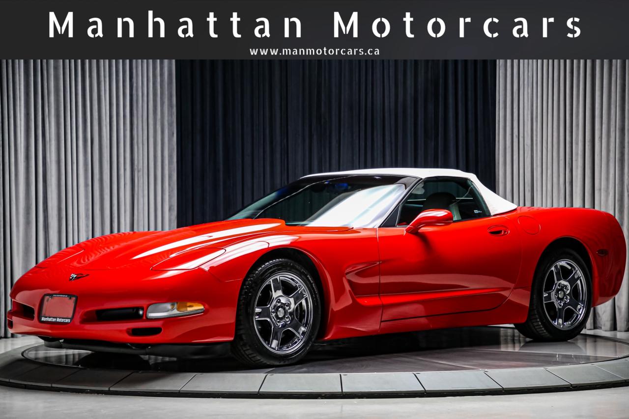 1999 Chevrolet Corvette CONVERTIBLE MANUAL 345HP Z51PKG WHITETOP GREYINT Photo0