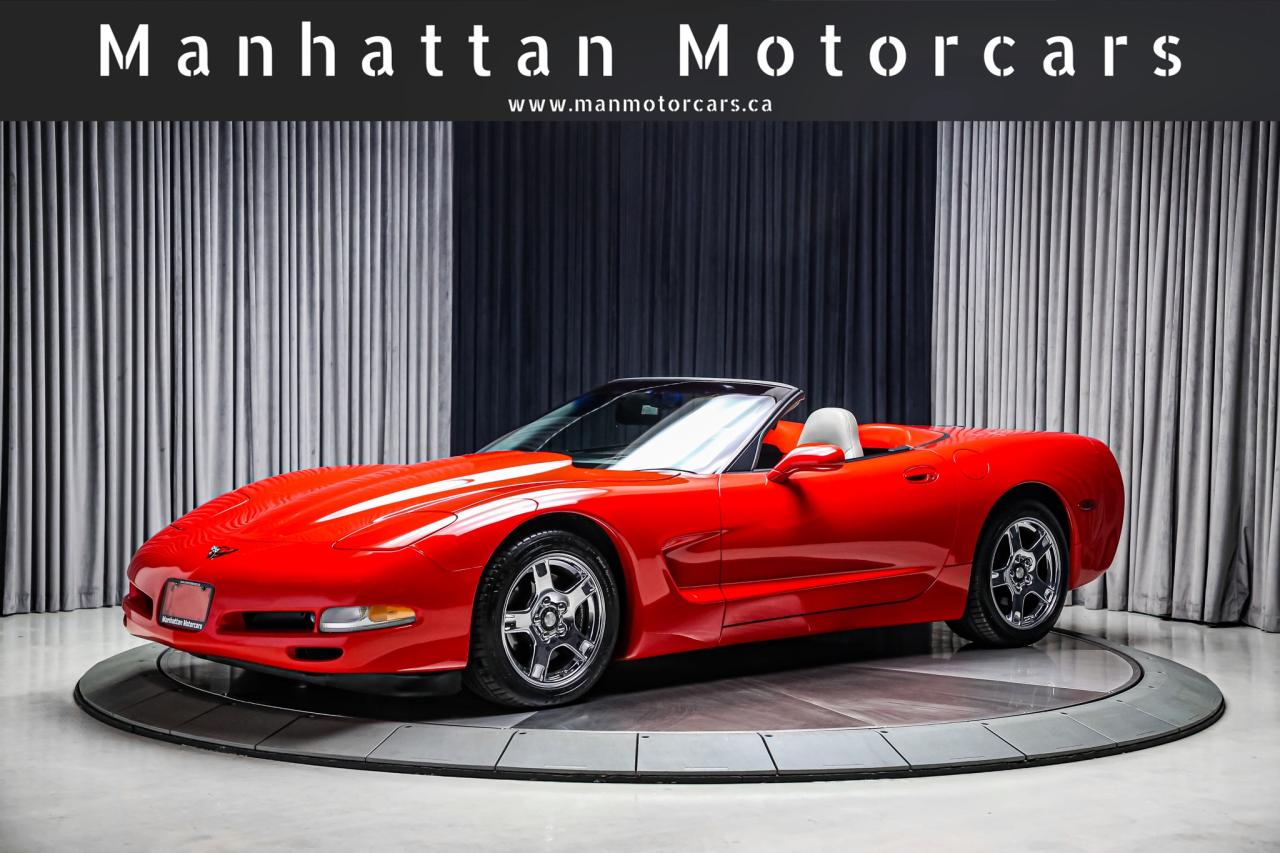 1999 Chevrolet Corvette CONVERTIBLE MANUAL 345HP Z51PKG WHITETOP GREYINT Photo2