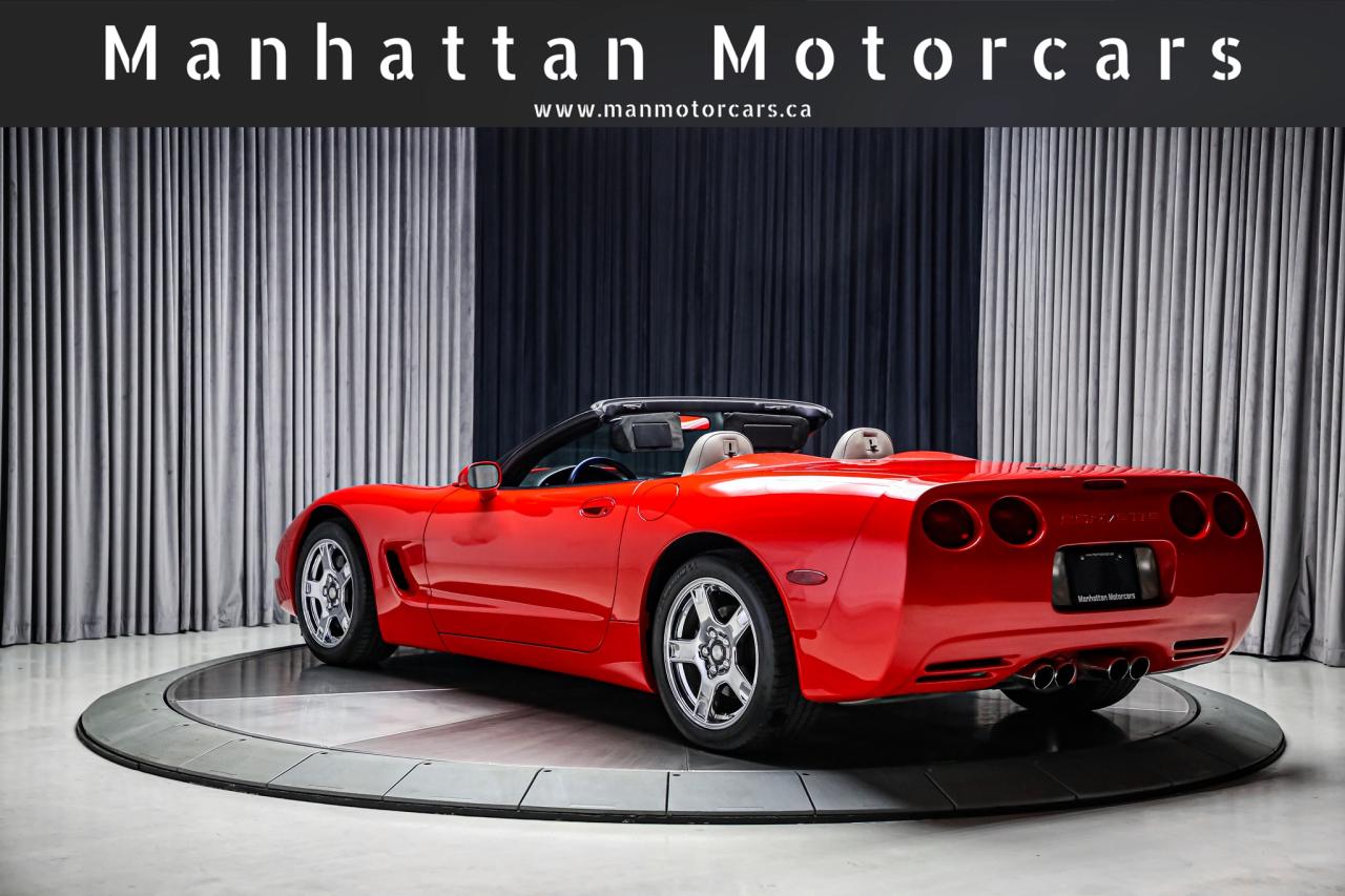 1999 Chevrolet Corvette CONVERTIBLE MANUAL 345HP Z51PKG WHITETOP GREYINT Photo