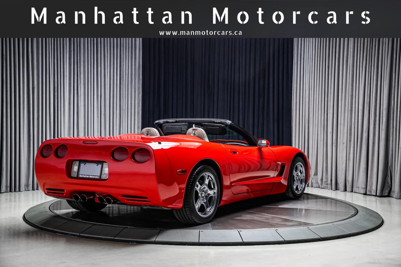 1999 Chevrolet Corvette CONVERTIBLE MANUAL 345HP Z51PKG WHITETOP GREYINT Photo