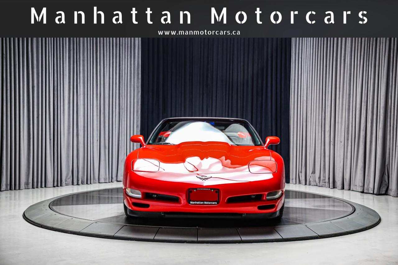 1999 Chevrolet Corvette CONVERTIBLE MANUAL 345HP Z51PKG WHITETOP GREYINT Photo