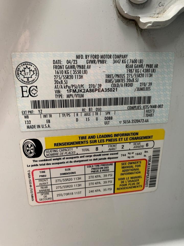 2023 Ford Expedition Limited Max 4x4 pano roof Navigation Photo