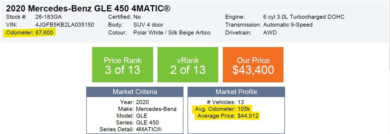 2020 Mercedes-Benz GLE450 PRICED TO GO   Full MB Service Recs   Premium pkg Photo