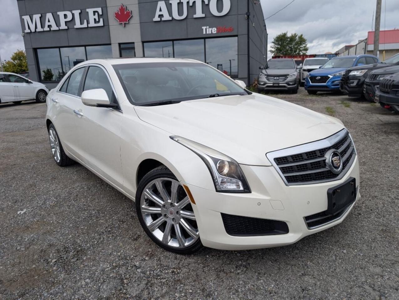 2014 Cadillac ATS LUXURY AWD   NAV   LEATHER   SUNROOF   CAMERA Photo3