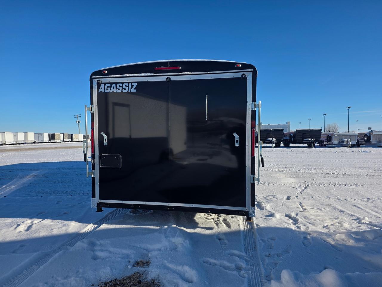 2026 Agassiz Trailer 8.5' x 24' Agassiz Ramp Door Photo3