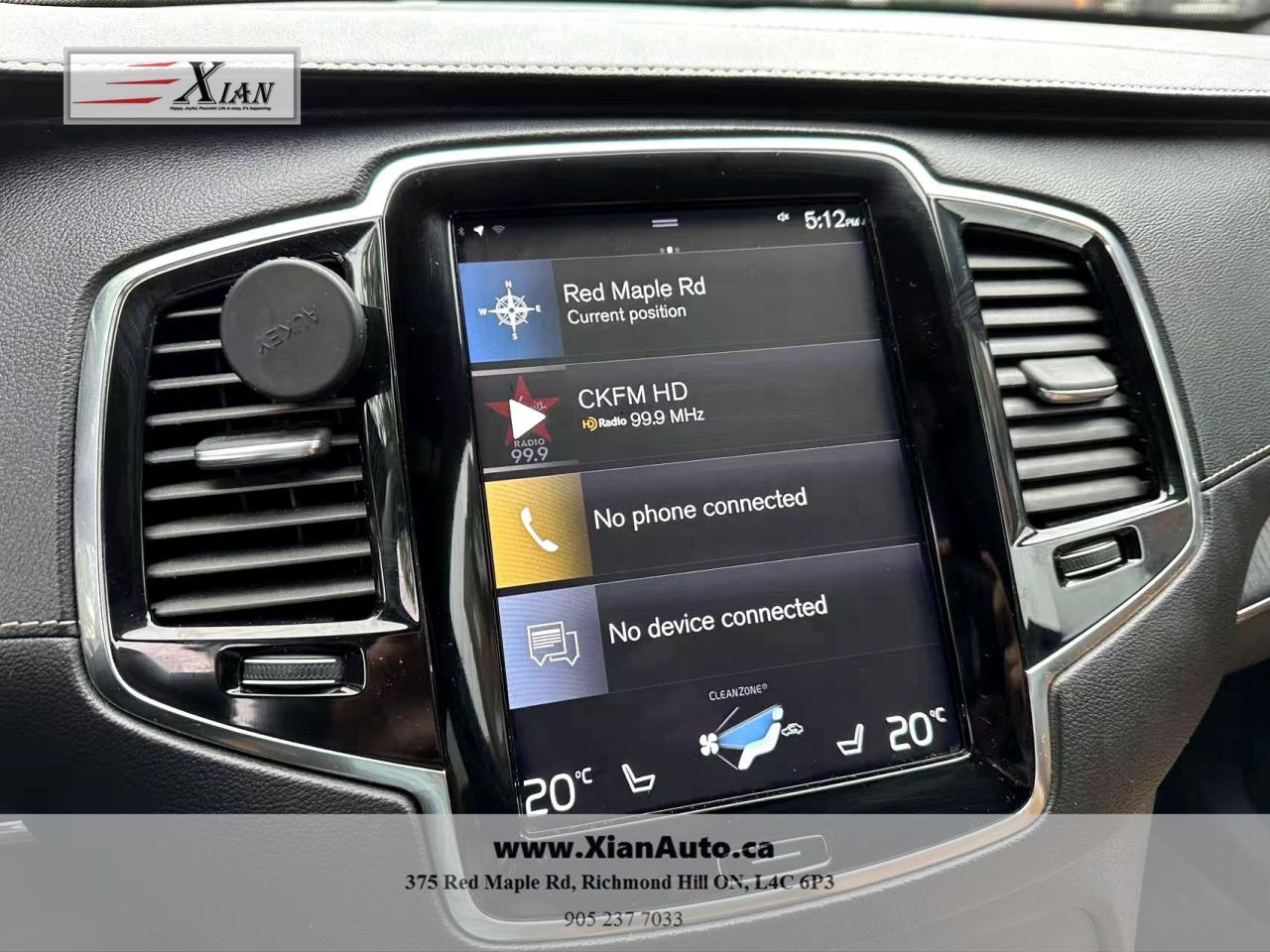 2020 Volvo XC90 T6 AWD Inscription 7-Seater/ LUXURY/ SNOW TIRES Photo