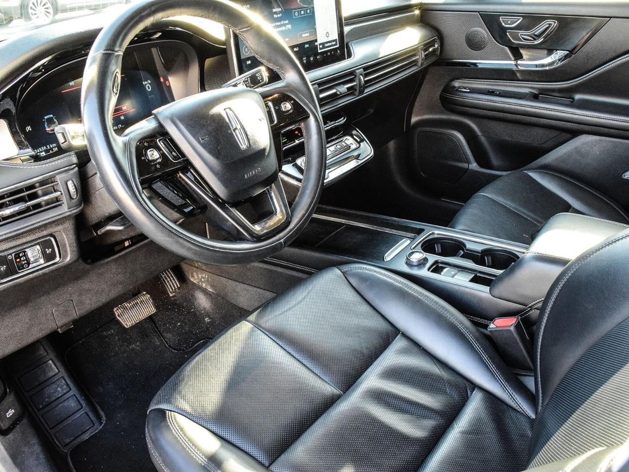 2023 Lincoln Corsair Reserve Jet Appearance Package   Nav Photo