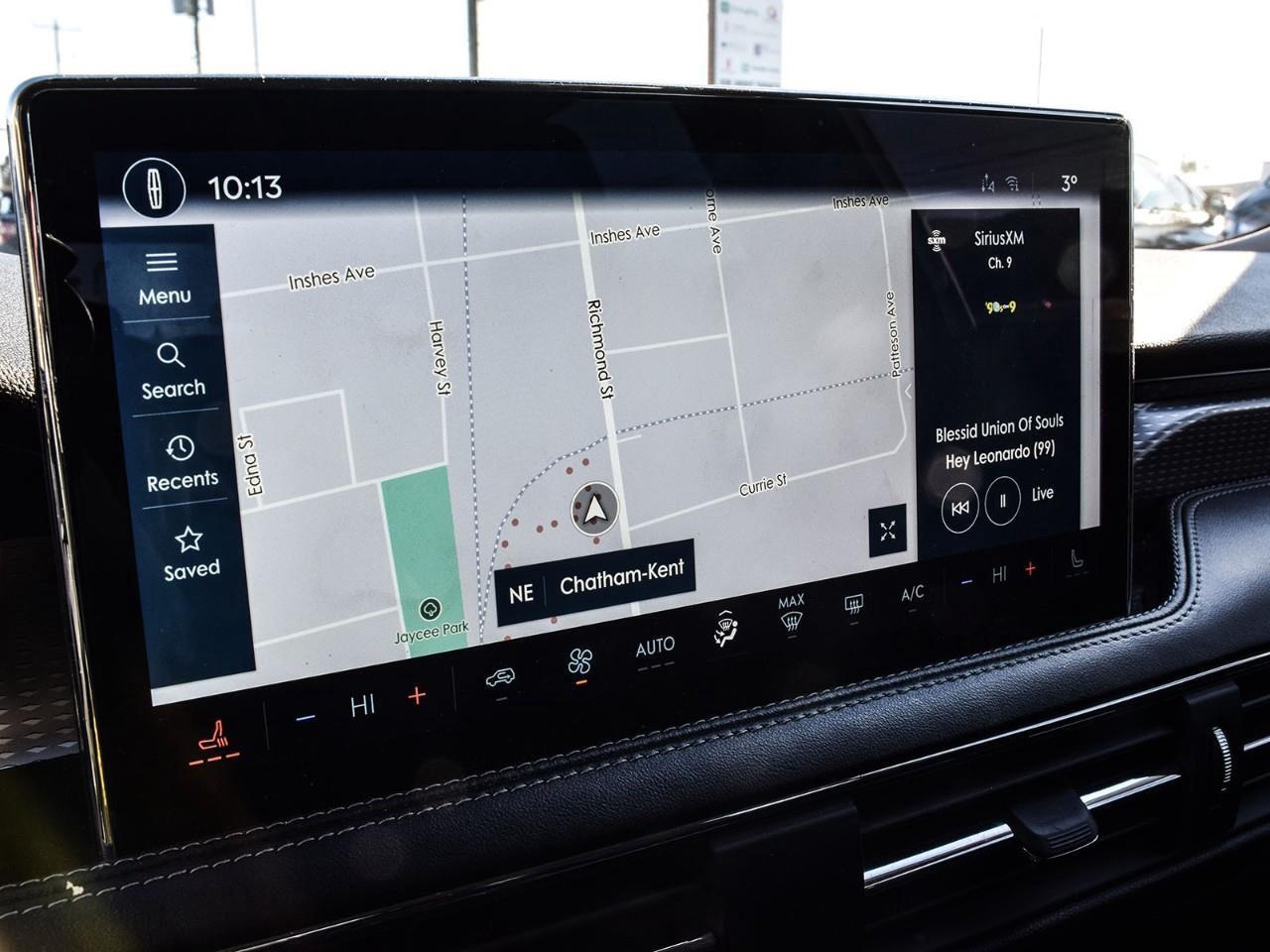 2023 Lincoln Corsair Reserve Jet Appearance Package   Nav Photo