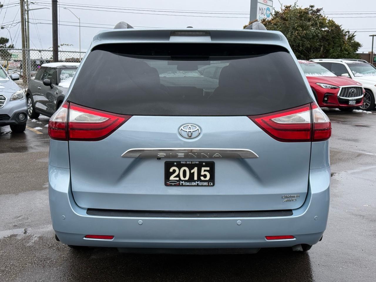 2015 Toyota Sienna XLE Limited 7-Pass AWD  ACCIDENT FREE DVD CERTIFIE Photo