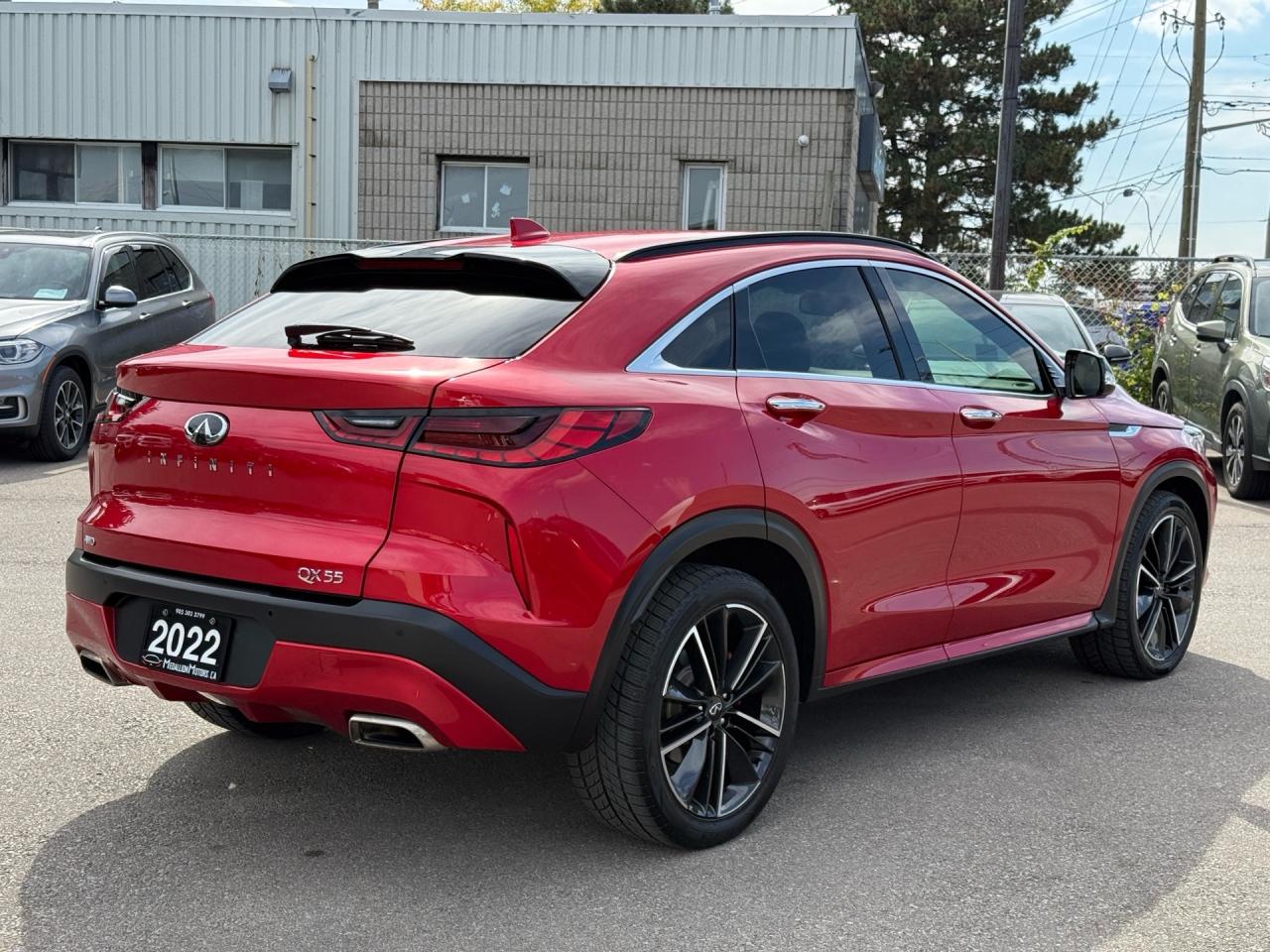 2022 Infiniti QX55 SENSORY AWD  ACCIDENT FREE CERTIFIED Photo4