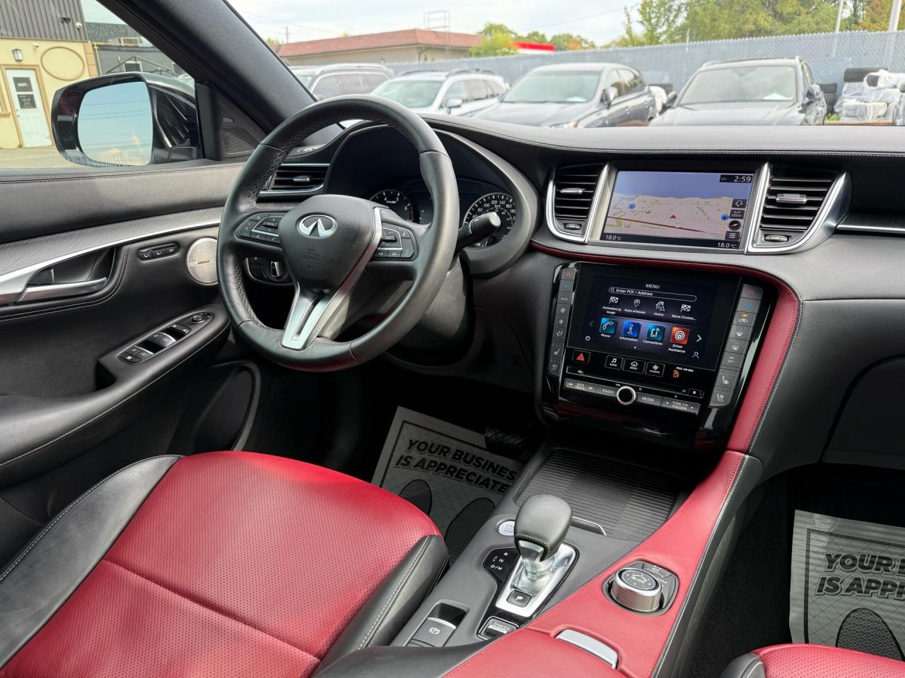 2022 Infiniti QX55 SENSORY AWD  ACCIDENT FREE CERTIFIED Photo