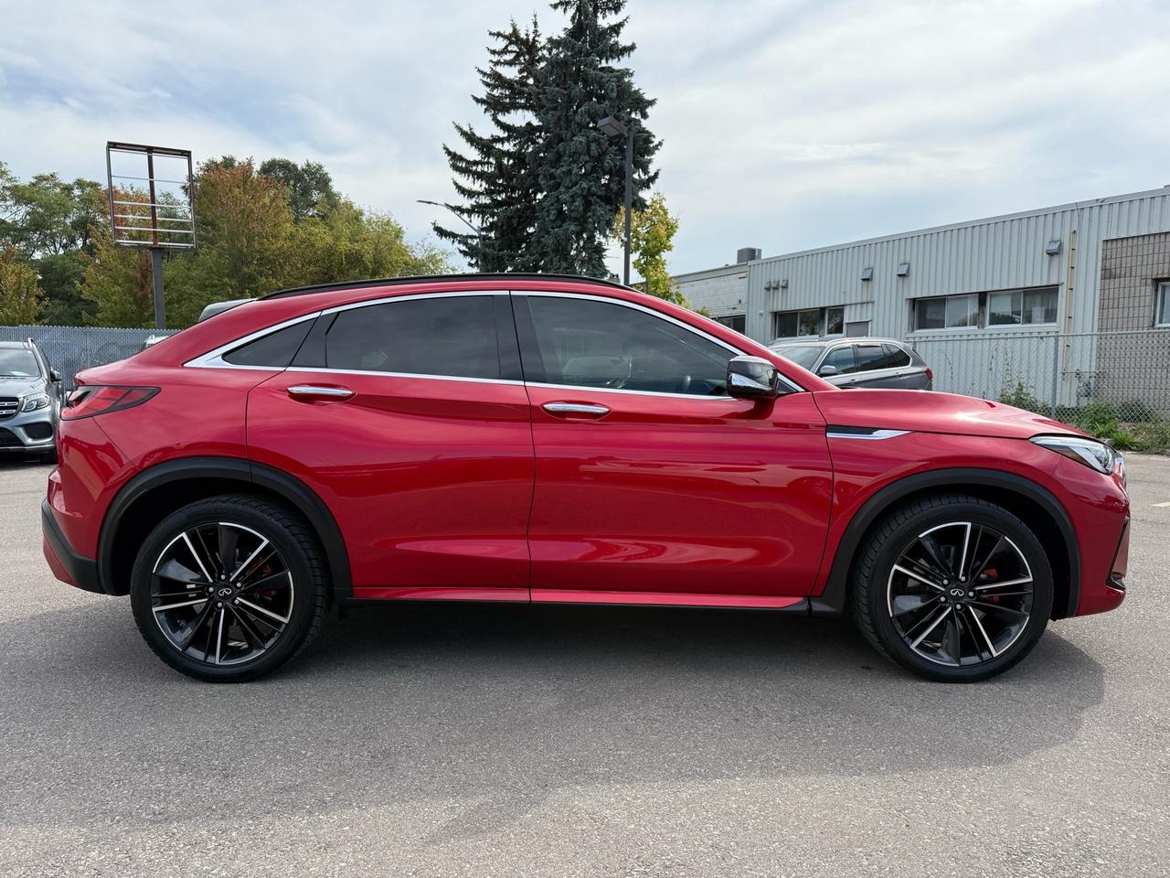 2022 Infiniti QX55 SENSORY AWD  ACCIDENT FREE CERTIFIED Photo3