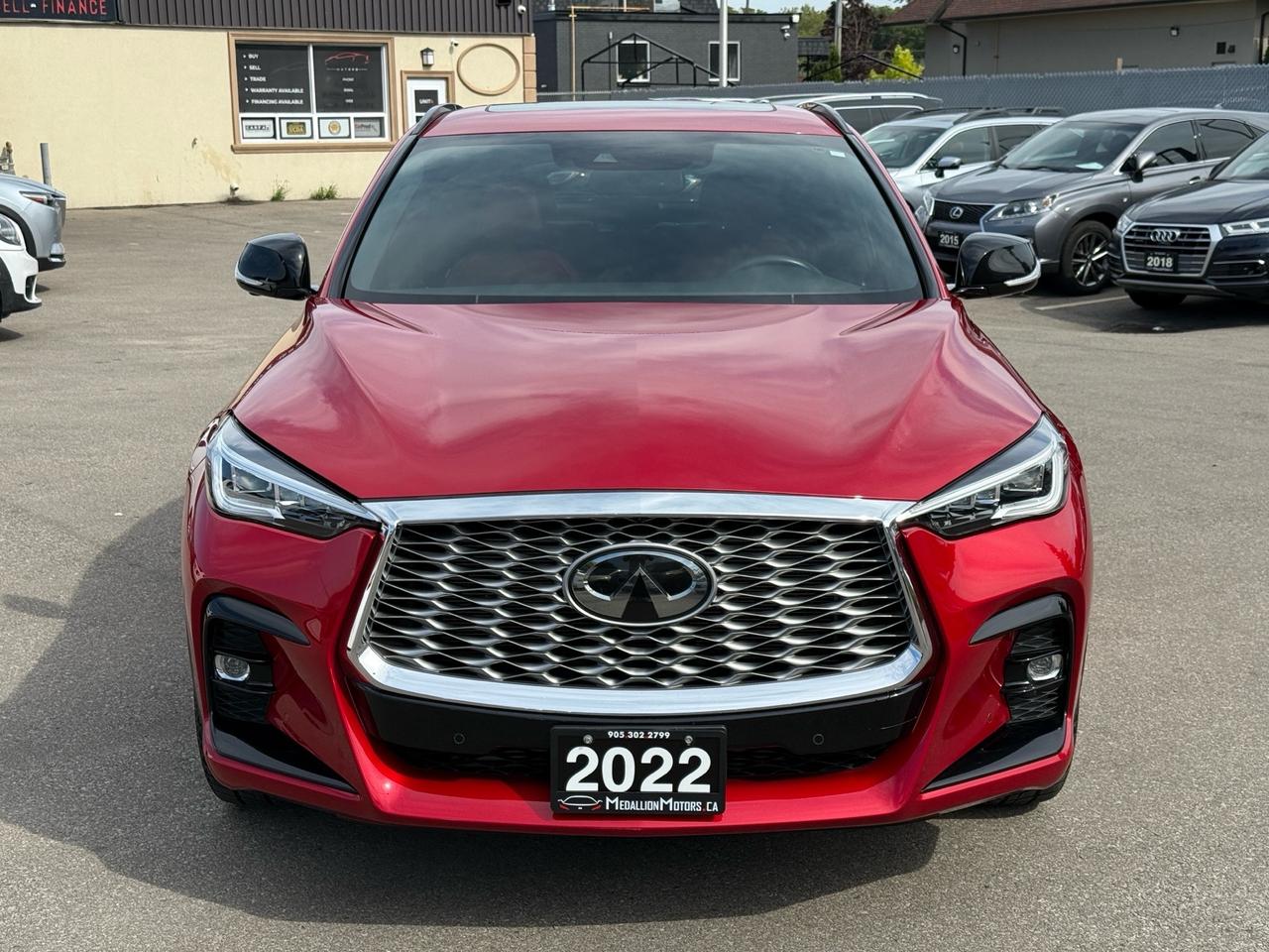 2022 Infiniti QX55 SENSORY AWD  ACCIDENT FREE CERTIFIED Photo