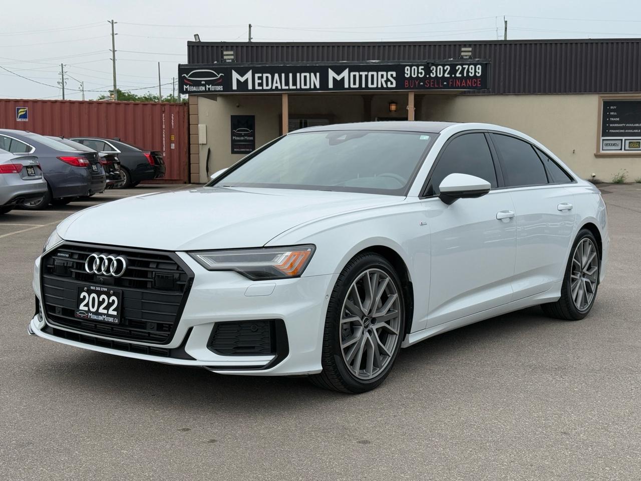 2022 Audi A6 Sedan Technik 55 TFSI quattro  S-LINE ACCIDENT FREE 1-OW Photo0