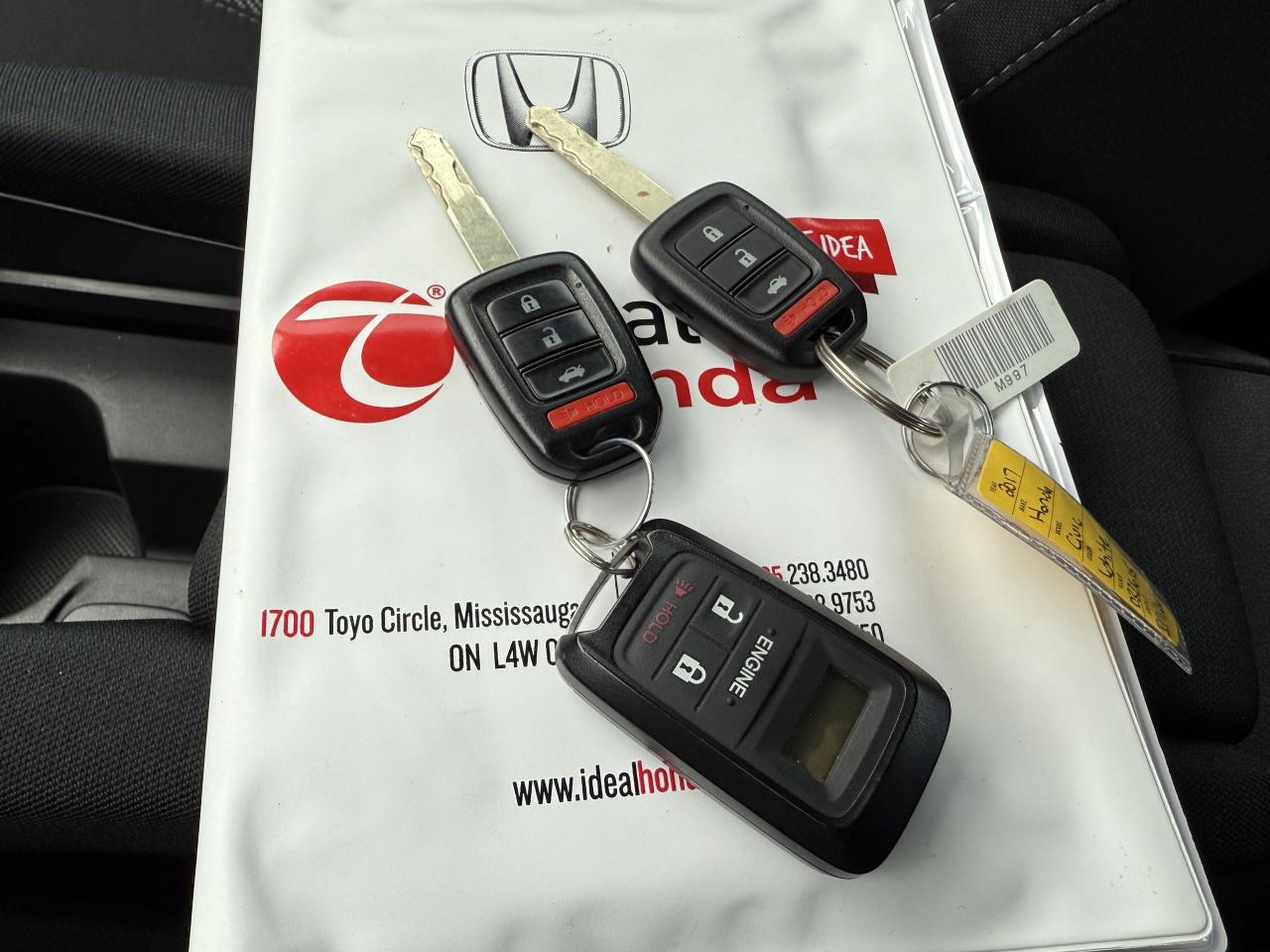 2017 Honda Civic LX Auto 4dr  ACCIDENT FREE 1-OWNER MINT Photo