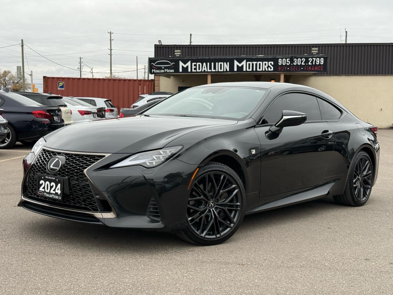 2024 Lexus RC RC 350 AWD F-SPORT 3 ACCIDENT FREE 1-OWNER RED INT Photo0