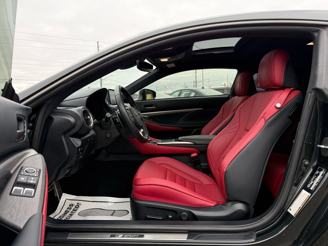 2024 Lexus RC RC 350 AWD F-SPORT 3 ACCIDENT FREE 1-OWNER RED INT Photo