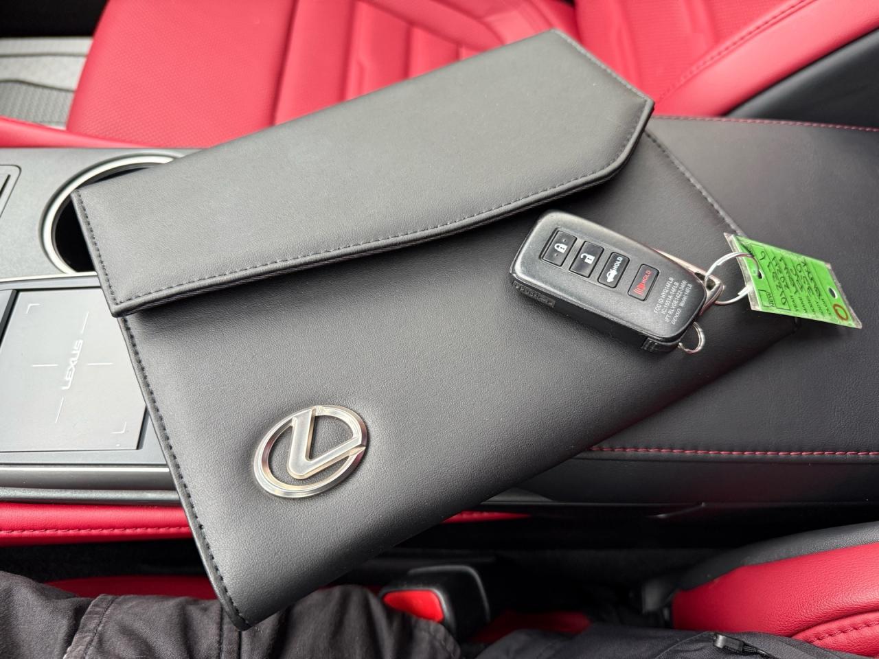 2024 Lexus RC RC 350 AWD F-SPORT 3 ACCIDENT FREE 1-OWNER RED INT Photo