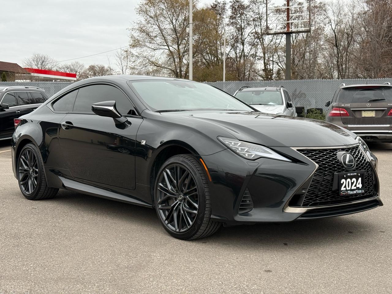 2024 Lexus RC RC 350 AWD F-SPORT 3 ACCIDENT FREE 1-OWNER RED INT Photo3