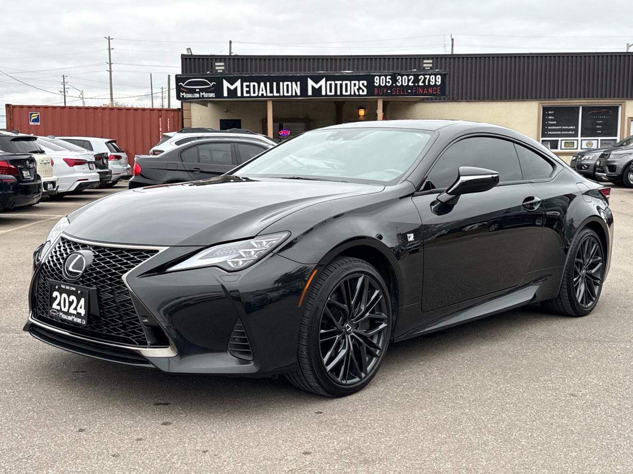 2024 Lexus RC RC 350 AWD F-SPORT 3 ACCIDENT FREE 1-OWNER RED INT Photo
