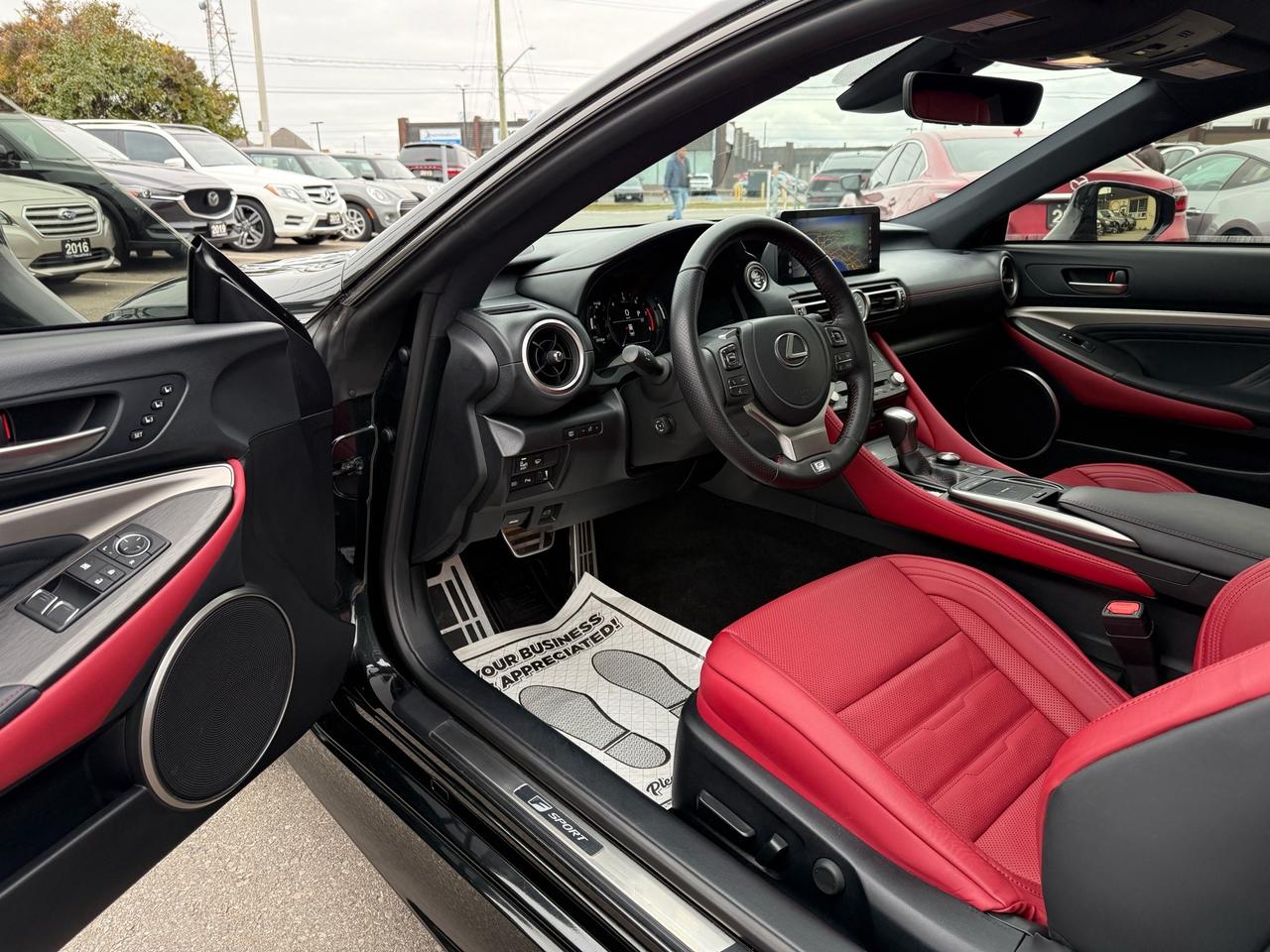 2024 Lexus RC RC 350 AWD F-SPORT 3 ACCIDENT FREE 1-OWNER RED INT Photo