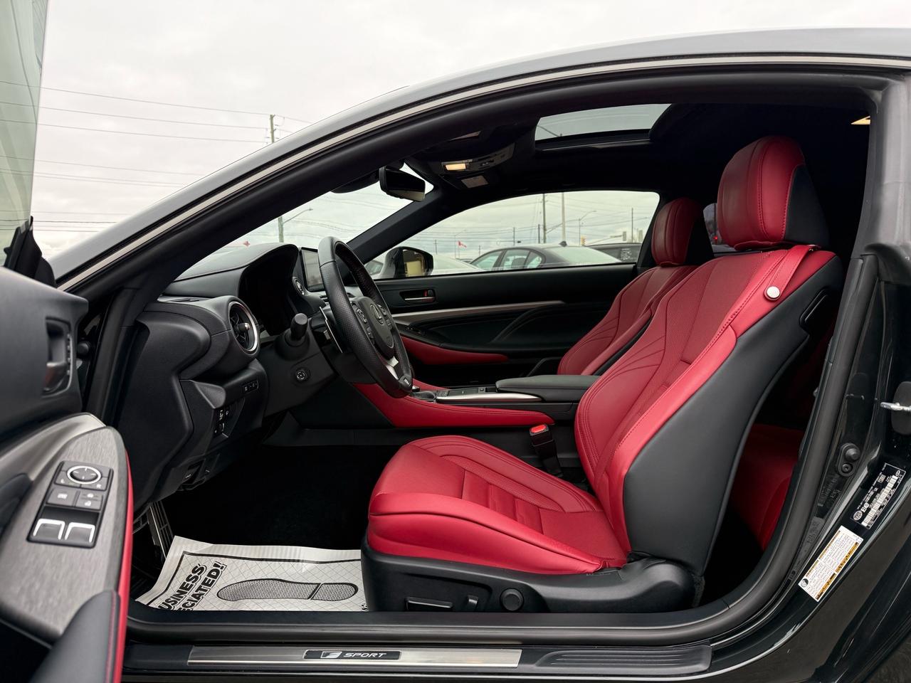 2024 Lexus RC RC 350 AWD F-SPORT 3 ACCIDENT FREE 1-OWNER RED INT Photo