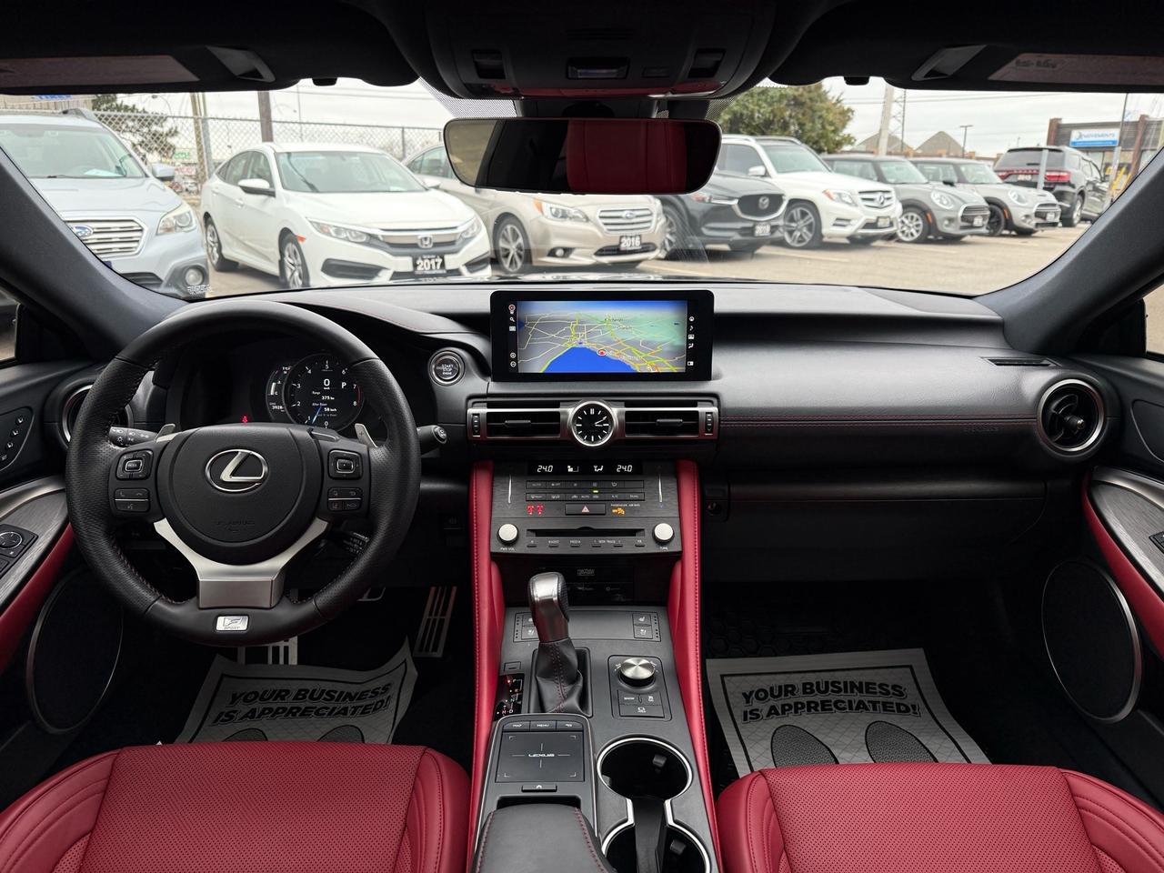 2024 Lexus RC RC 350 AWD F-SPORT 3 ACCIDENT FREE 1-OWNER RED INT Photo