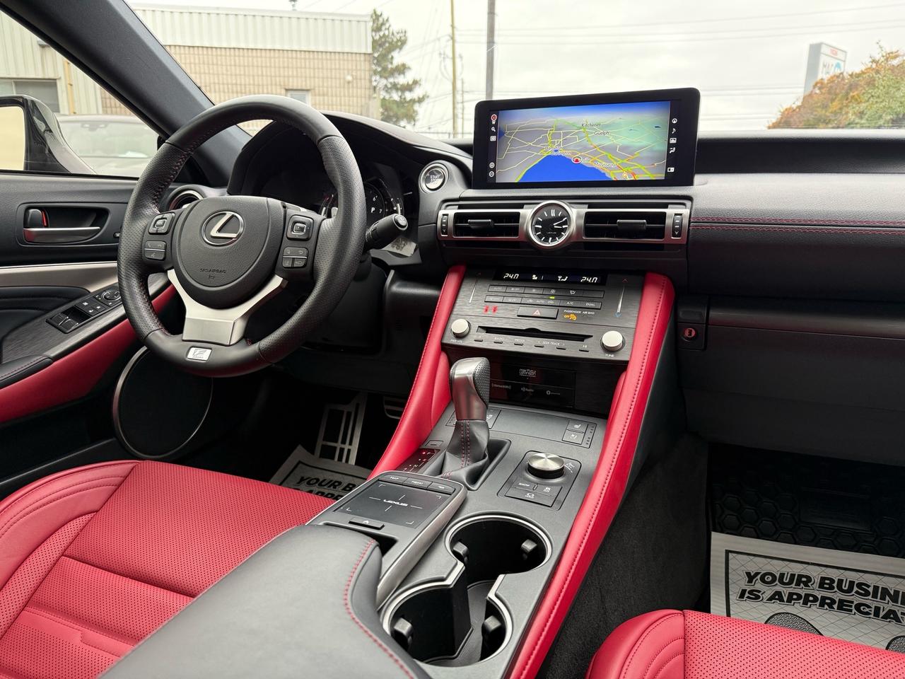 2024 Lexus RC RC 350 AWD F-SPORT 3 ACCIDENT FREE 1-OWNER RED INT Photo