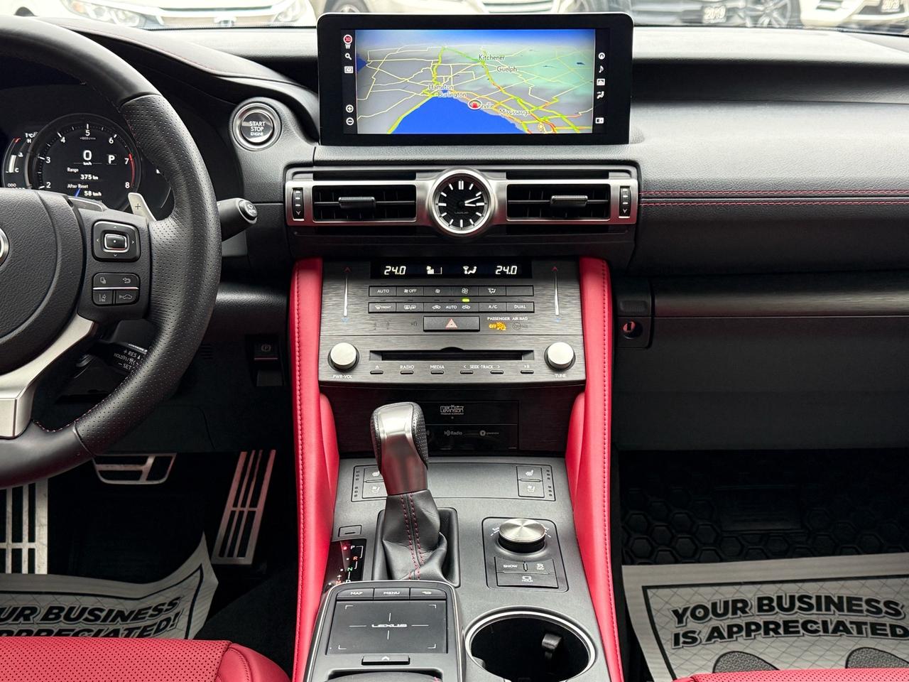 2024 Lexus RC RC 350 AWD F-SPORT 3 ACCIDENT FREE 1-OWNER RED INT Photo