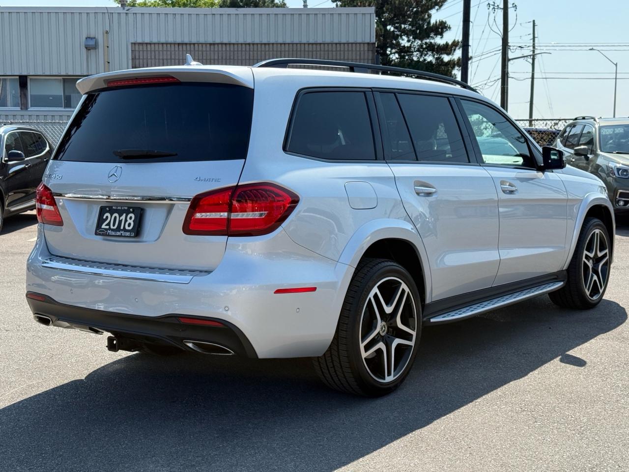 2018 Mercedes-Benz GLS GLS 450 4MATIC SUV  AMG PKG. ACCIDENT FREE Photo4