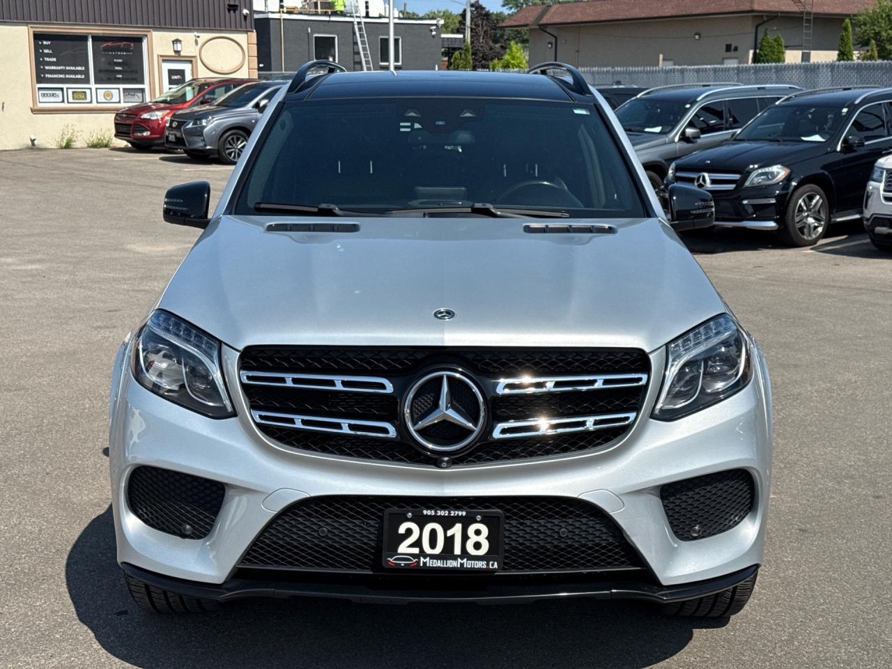 2018 Mercedes-Benz GLS GLS 450 4MATIC SUV  AMG PKG. ACCIDENT FREE Photo