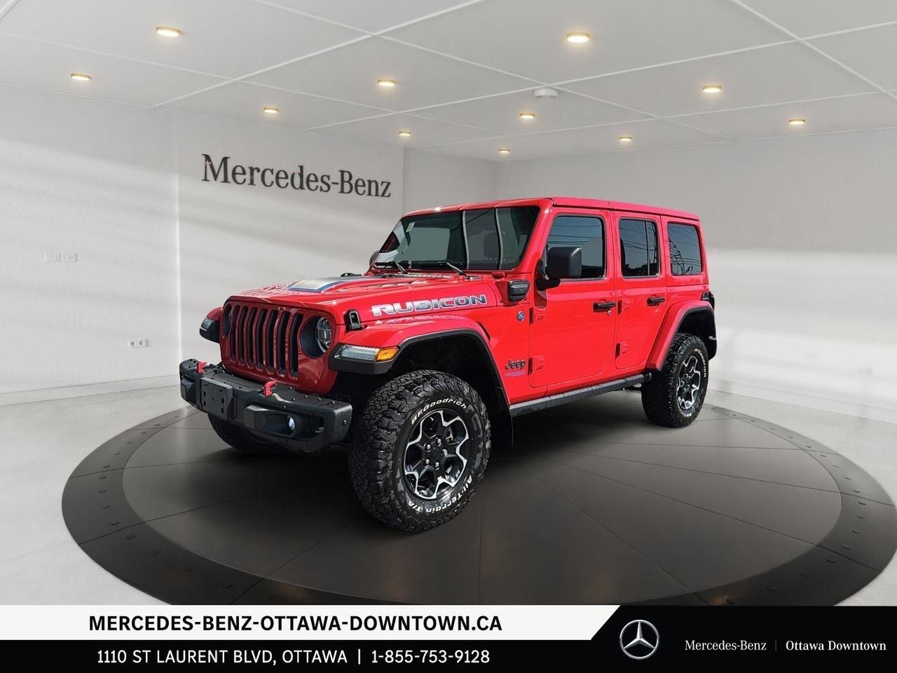 2021 Jeep WRANGLER UNLIMITED 4xe Rubicon 4 Brand New Tires / Photo0