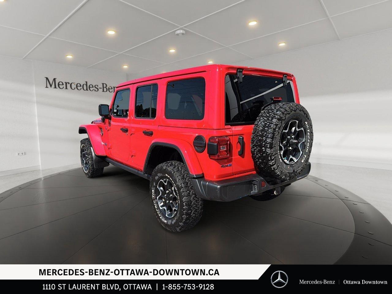 2021 Jeep WRANGLER UNLIMITED 4xe Rubicon 4 Brand New Tires / Photo3