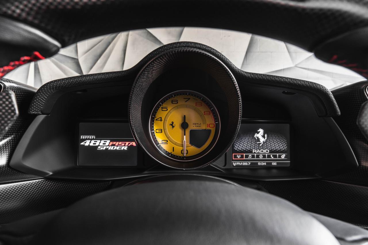 2019 Ferrari 488 Pista Spider Warranty Valid Until August 2026! Photo