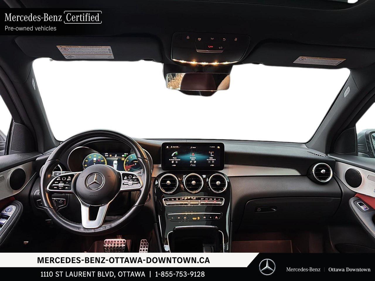 2022 Mercedes-Benz GLC300 4MATIC SUV Fully Loaded GLC with Red Leather! / Photo