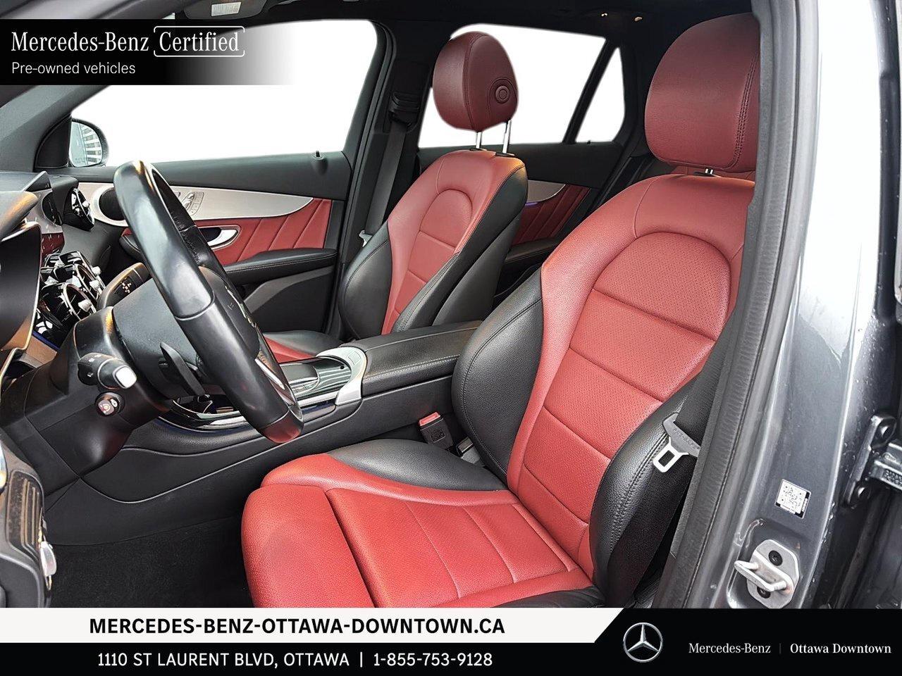 2022 Mercedes-Benz GLC300 4MATIC SUV Fully Loaded GLC with Red Leather! / Photo