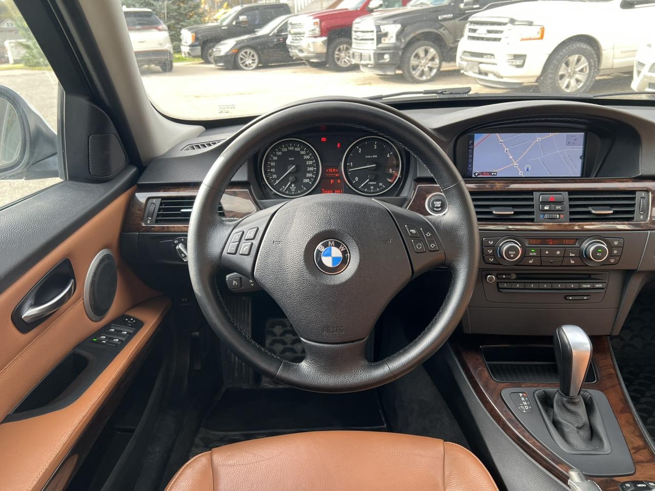 2011 BMW 3 Series 335d – Alpine White on Saddle Brown Dakota Leather Photo
